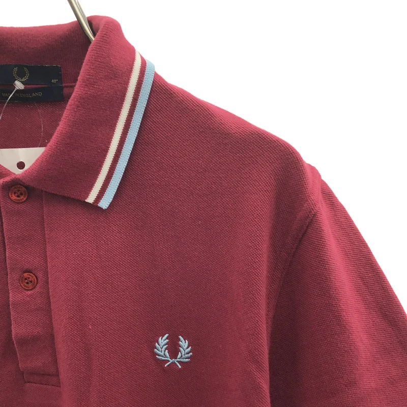 FRED PERRY / フレッドペリー | コットン ライン ポロシャツ | 40 | メンズ