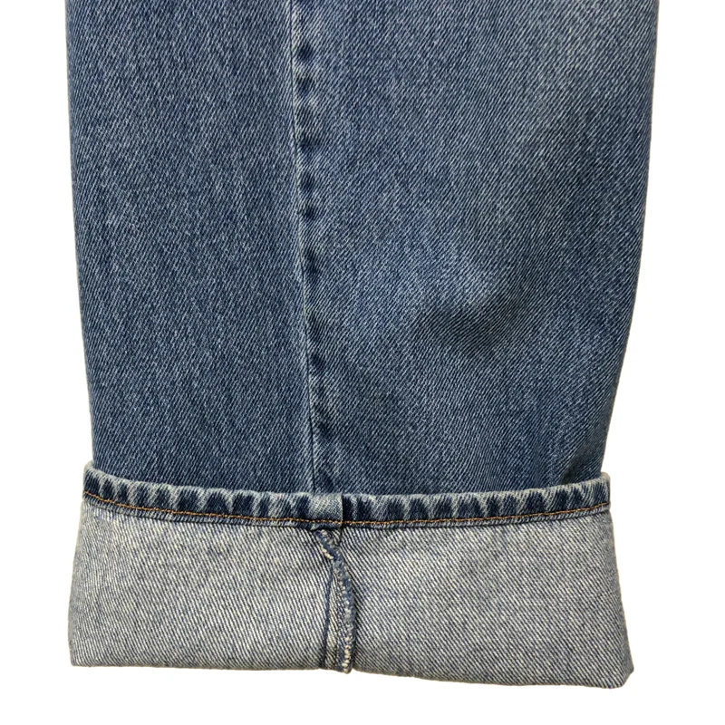 MM6 Maison Margiela / エムエムシックスメゾンマルジェラ | 2020AW | ダメージ加工 ボタンキャロットシェイプ デニムパンツ | 38 | レディース