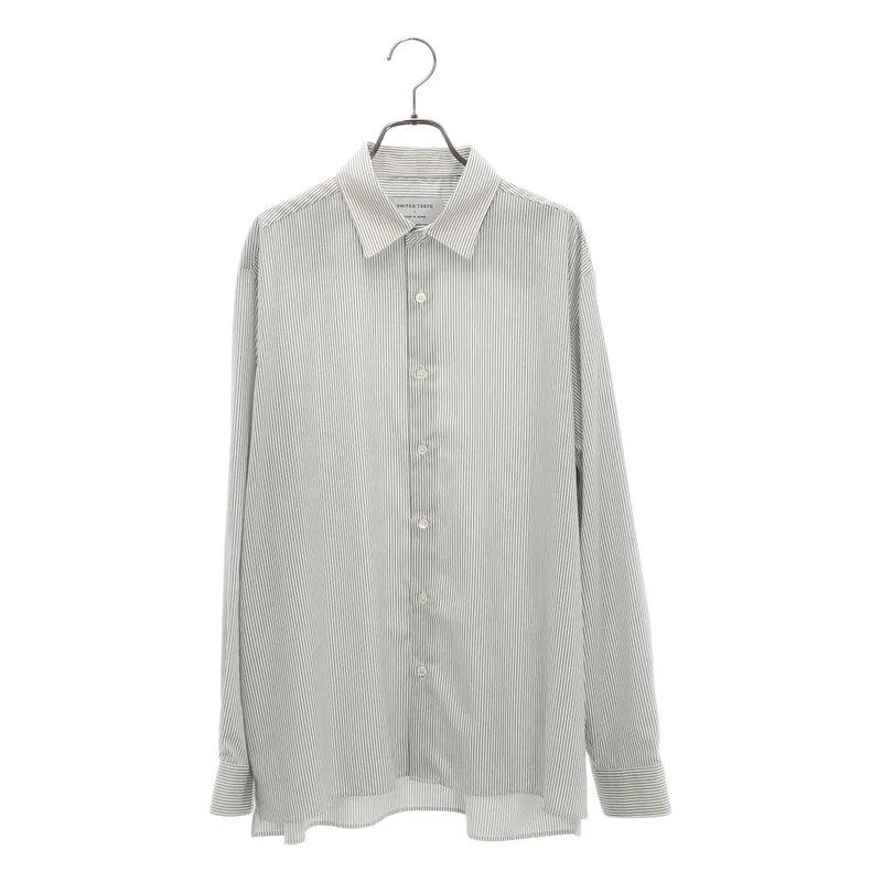 UNITED TOKYO / ユナイテッドトウキョウ | DRY RAYON ストライプリラックスシャツ | 1 | メンズ