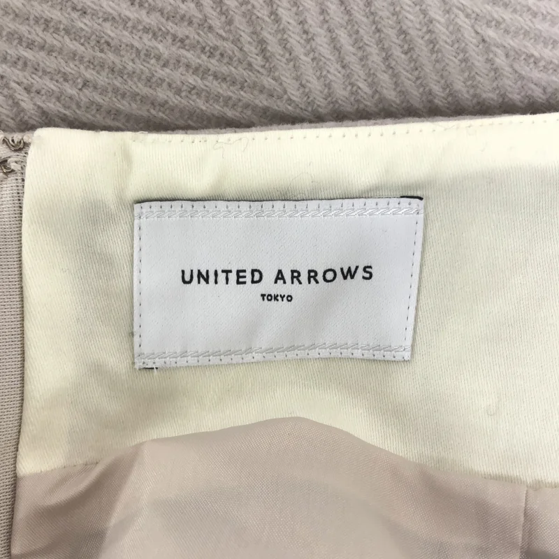 UNITED ARROWS / ユナイテッドアローズ | バックジップ スカート / 裏地付き | 40 | レディース