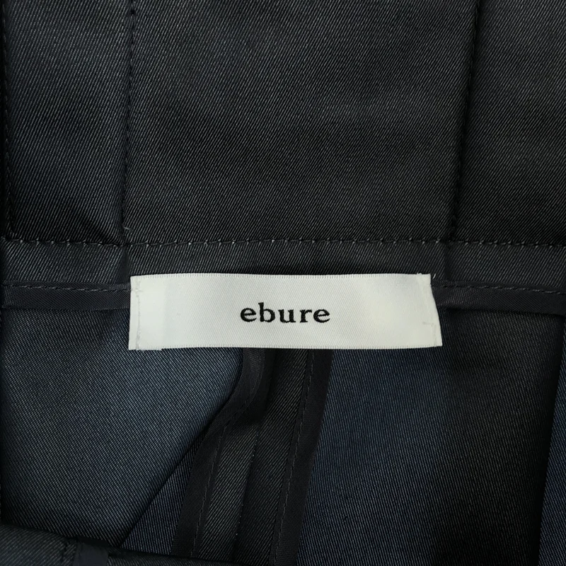 ebure / エブール | コットンシャンブレーツイル 巻き風 フレアスカート | 40 | レディース