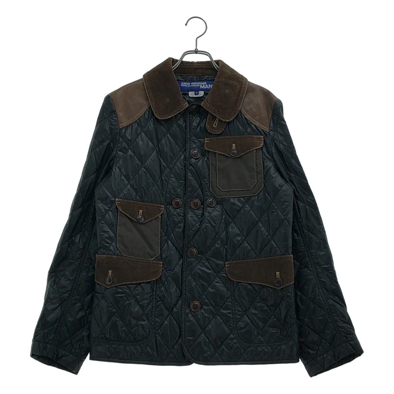 JUNYAWATANABE COMMEdesGARCONS MAN / ジュンヤワタナベマン | 2009AW | 異素材切り替え キルティングジャケット | S | メンズ