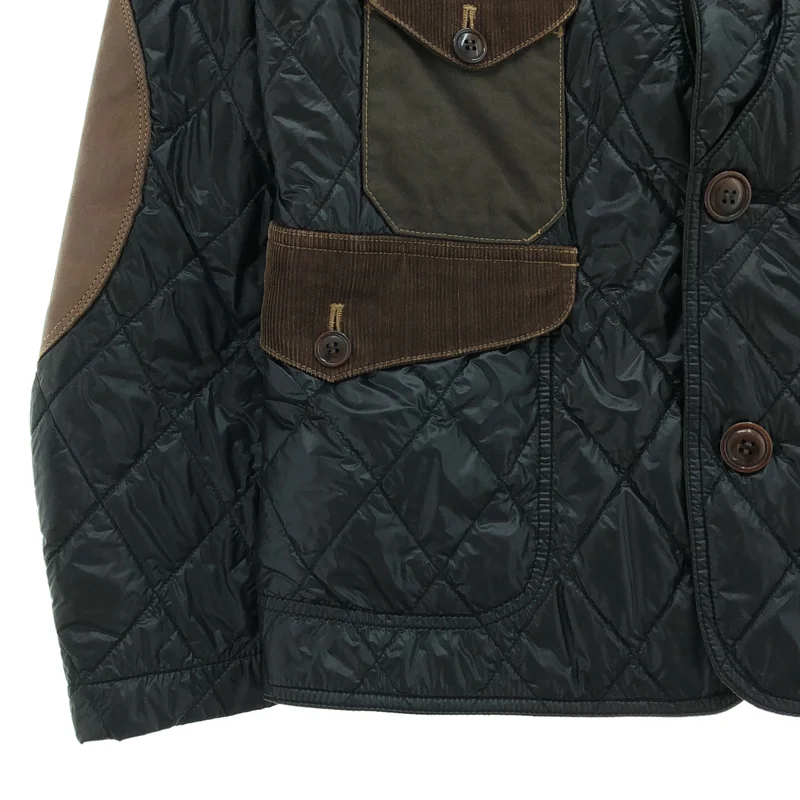 JUNYAWATANABE COMMEdesGARCONS MAN / ジュンヤワタナベマン | 2009AW | 異素材切り替え キルティングジャケット | S | メンズ