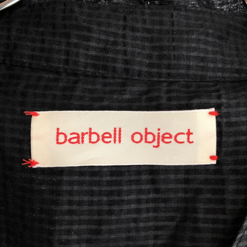 barbell object / バーベル オブジェクト | 2024SS | zip sh / ノーカラー ジップシャツ | 2 | メンズ