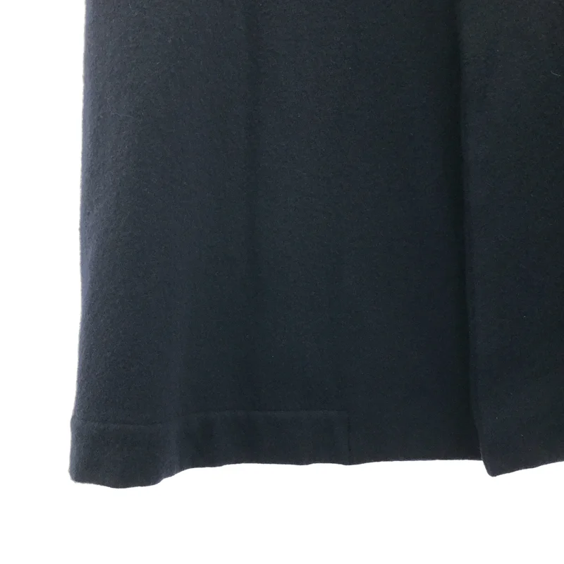 COMME des GARCONS COMME des GARCONS / コムコム | 2013AW | 特殊加工 ウール混 ラウンドカラー オーバーサイズコート | XS | レディース