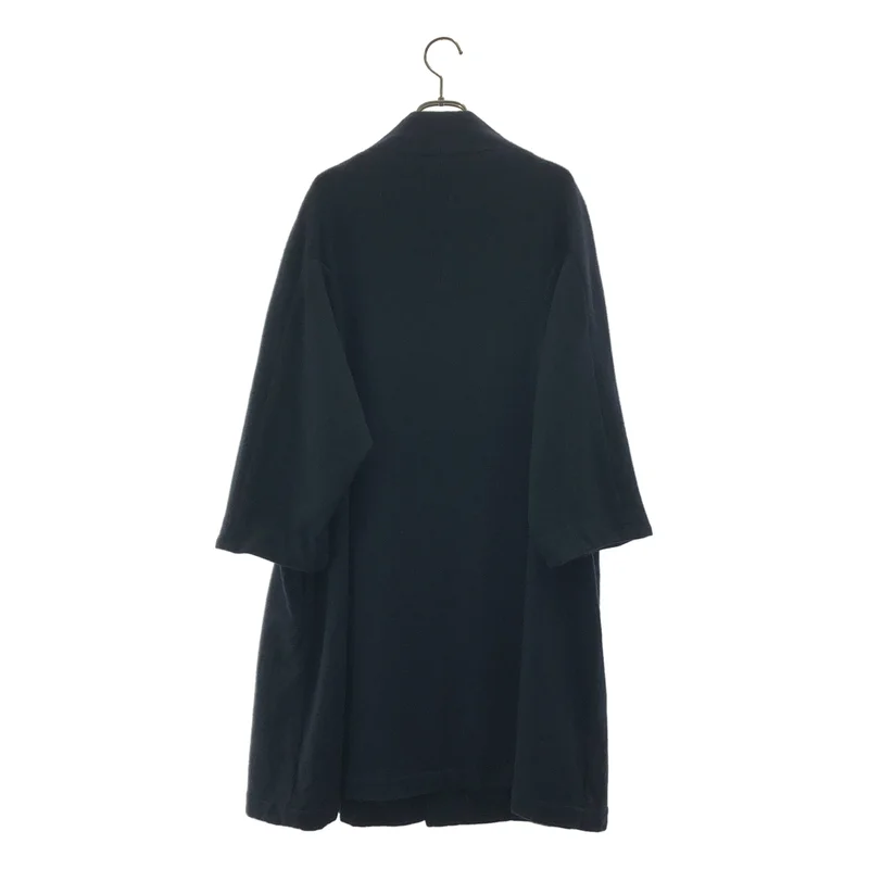 COMME des GARCONS COMME des GARCONS / コムコム | 2013AW | 特殊加工 ウール混 ラウンドカラー オーバーサイズコート | XS | レディース
