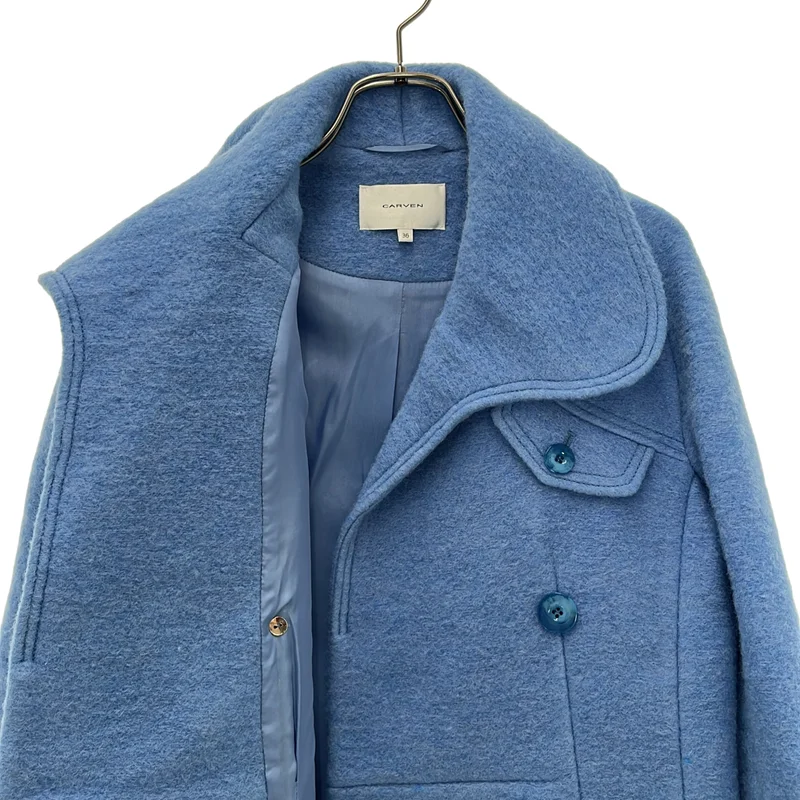 CARVEN / カルヴェン | ウール ナポレオンコート | 36 | レディース