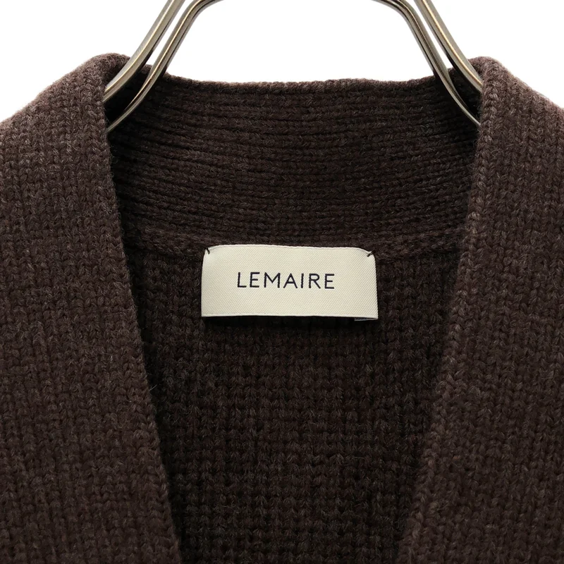 LEMAIRE / ルメール | MAXI SLEEVELESS CARDIGAN ニット ベスト | S | レディース