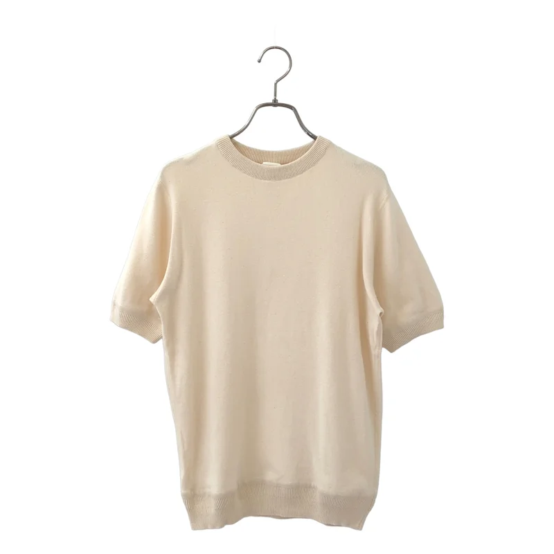 YAECA STOCK / ヤエカストック | コットン クルーネック トップス | M | レディース