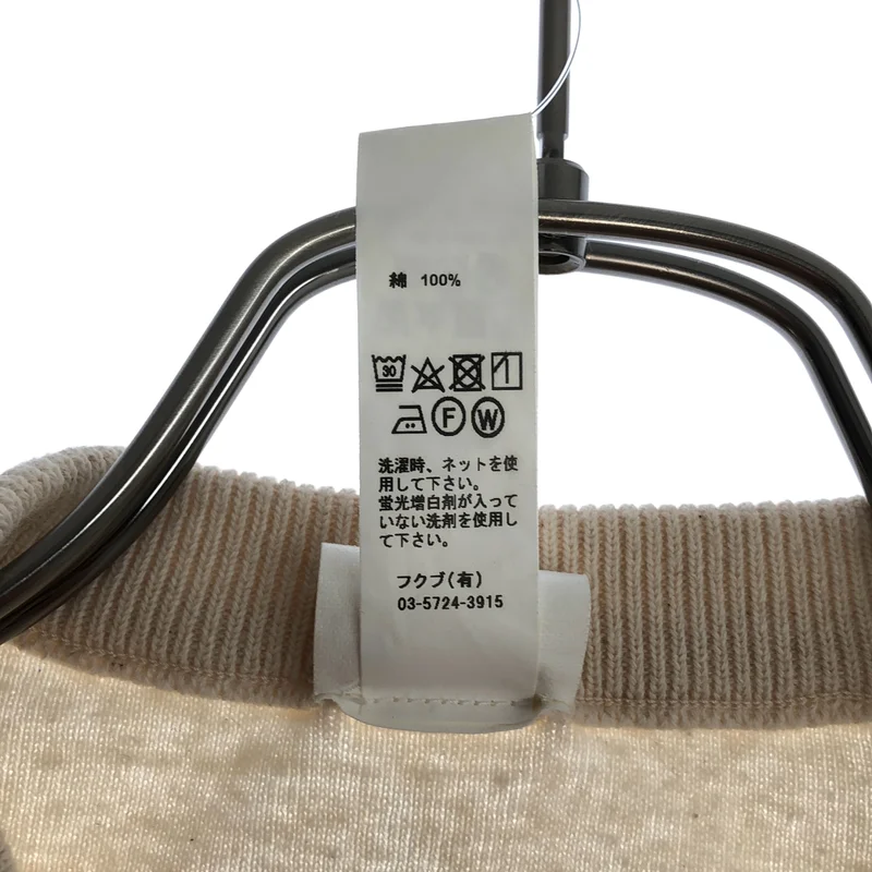 YAECA STOCK / ヤエカストック | コットン クルーネック トップス | M | レディース