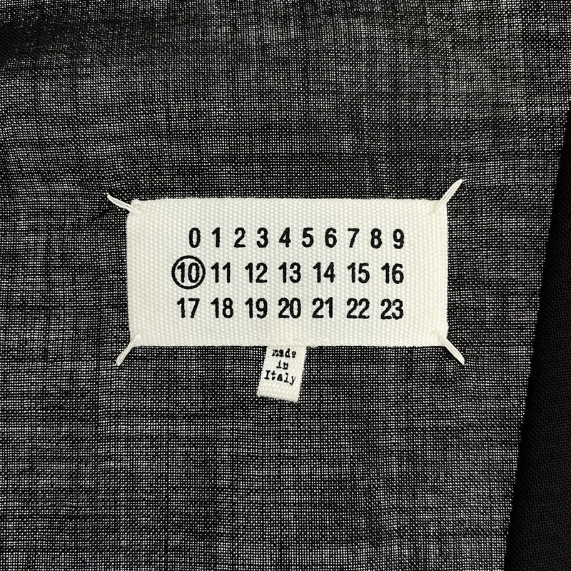 Maison Margiela / メゾンマルジェラ | ノーカラージャケット | 46 | メンズ