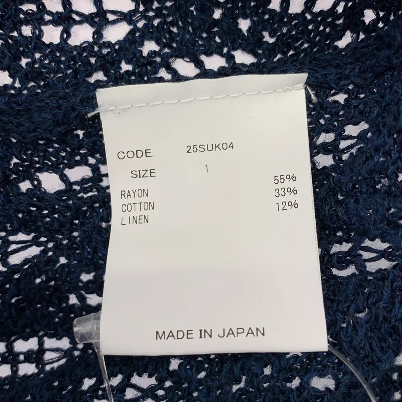 URU / ウル | Crew neck knit / レーヨン コットン リネン ニット | 1 | メンズ