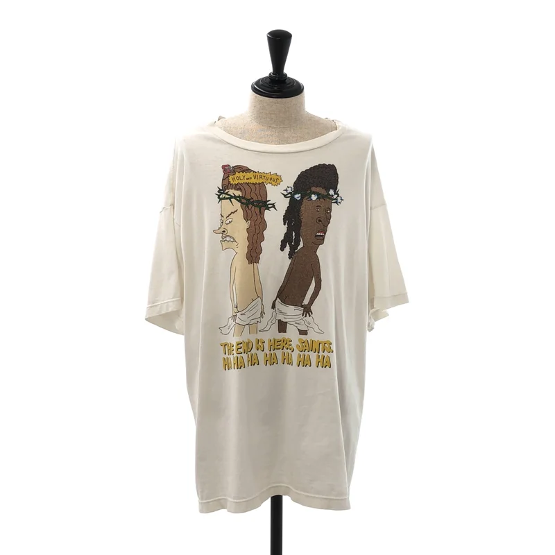 SAINT MICHAEL  Mxxxxxx / セントマイケル | DENIM TEARS プリント Tシャツ_半袖 | XXL | メンズ