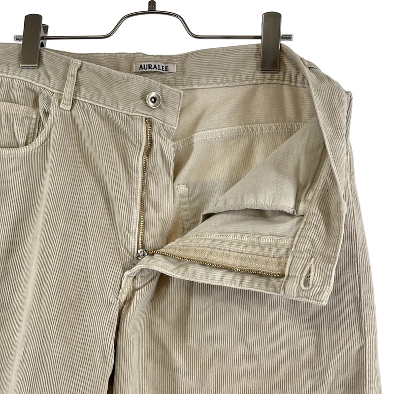 AURALEE / オーラリー | 2026SS | GARMENT-DYED FINX CORDUROY 5P WIDE PANTS  / コーデュロイ ワイド パンツ | 4 | メンズ