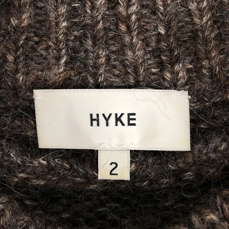 HYKE / ハイク | ALPACOTTON アルパカ ニット_長袖 | 2 | レディース