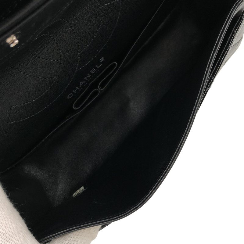 CHANEL / シャネル | 2.55 キルティング パテントレザー ショルダーバッグ |