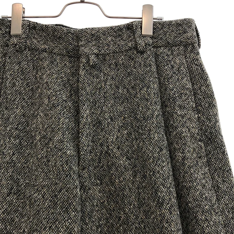 DRIES VAN NOTEN / ドリスヴァンノッテン | 2025AW | ツイード タック ワイド パンツ | 48 | メンズ