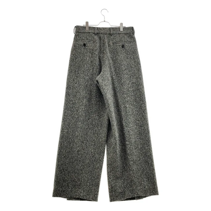 DRIES VAN NOTEN / Dries Van Noten | 2025AW | Tweed Tuck Wide Pants
