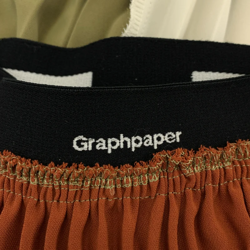 Graphpaper / グラフペーパー | Satin Pleats Skirt / サテン プリーツスカート | F | レディース