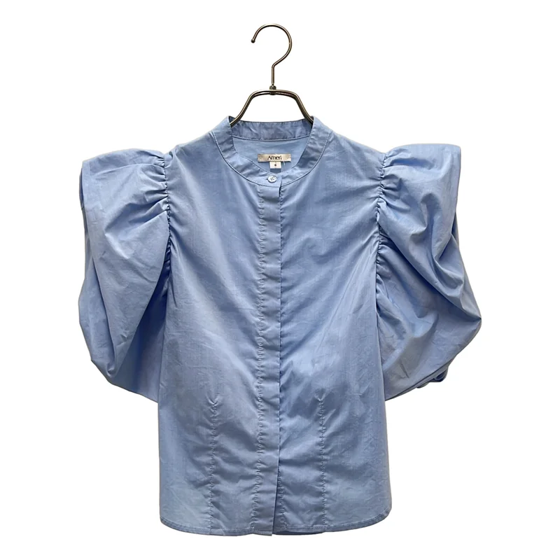 AMERI / アメリ | PETAL SLEEVE COMPACT BLOUSE コンパクト ブラウス シャツ | F | レディース