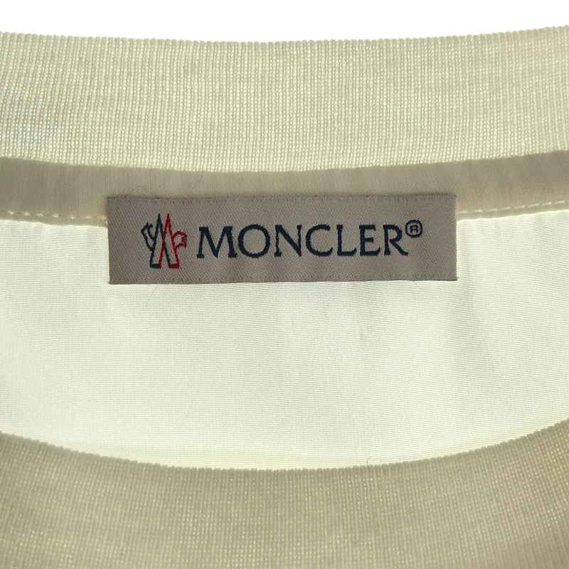 MONCLER / モンクレール | GIROCOLLO バックギャザー Tシャツ | XS | レディース