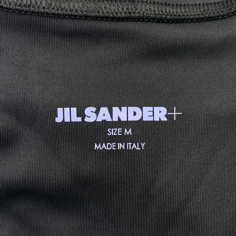 JIL SANDER+ / ジルサンダープラス | 2023SS | ストレッチ フロントロゴ クルーネック カットソー | M | メンズ