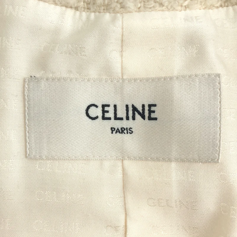 CELINE / セリーヌ | チェルシー ジャケット 2V34T593V.97IV | 34 | レディース