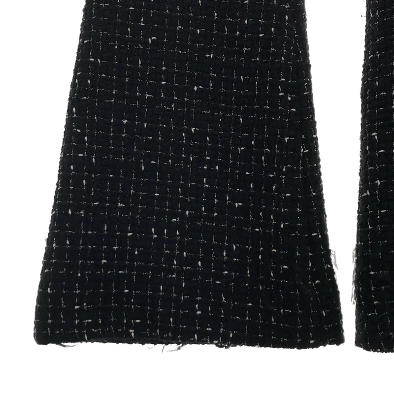JUHA / ユハ | LAME TWEED FLARE PANTS / ウール混 ツイード フレアパンツ | 2 | メンズ