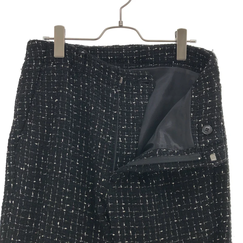 JUHA / ユハ | LAME TWEED FLARE PANTS / ウール混 ツイード フレアパンツ | 2 | メンズ