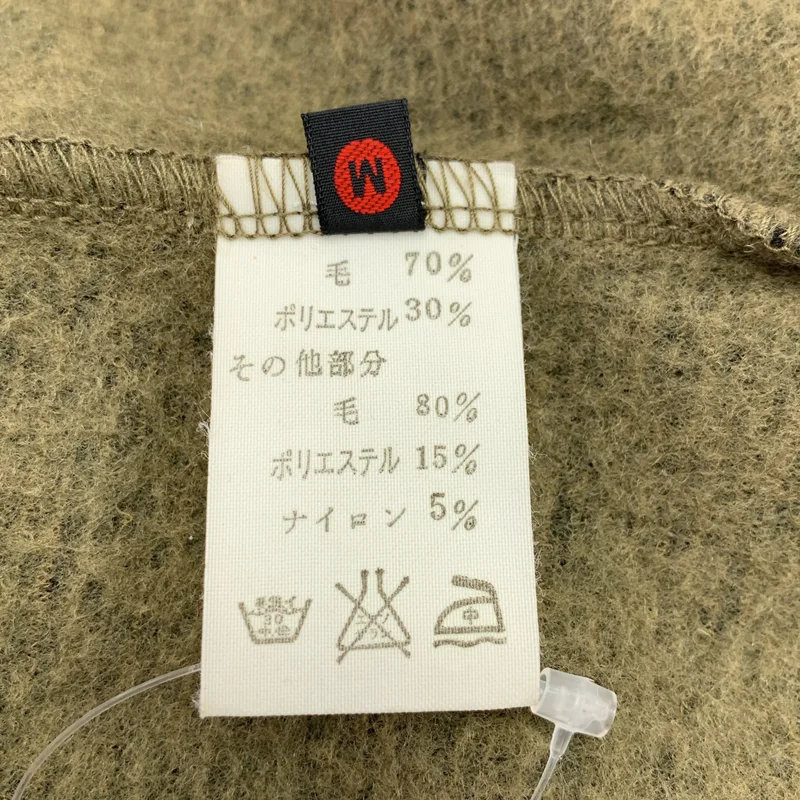 KAPITAL / キャピタル | ウール ミリタリー スウェット トレーナー | M | レディース