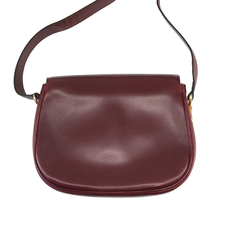 CELINE / セリーヌ | レザー ショルダーバッグ |