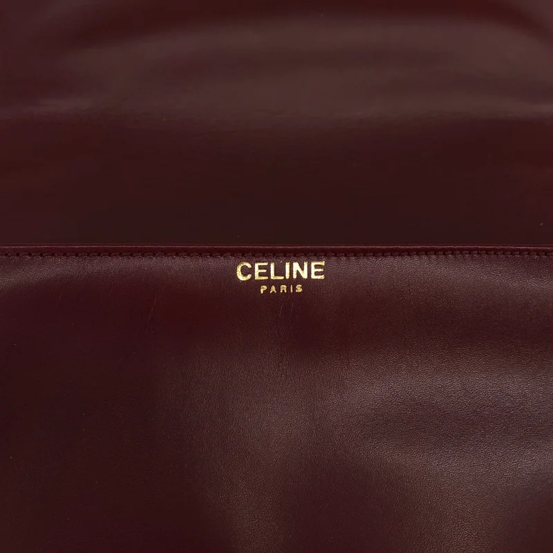 CELINE / セリーヌ | レザー ショルダーバッグ |
