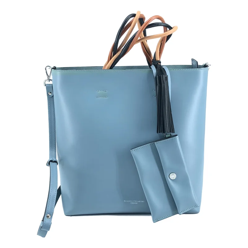 GIANNI CHIARINI / ジャンニキャリーニ | 2way レザー トート ショルダーバッグ |