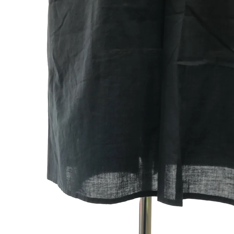 ANN DEMEULEMEESTER / アンドゥムルメステール | コットン プルオーバー ロングシャツ | 38 | レディース