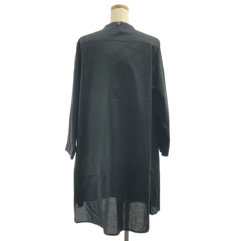 ANN DEMEULEMEESTER / アンドゥムルメステール | コットン プルオーバー ロングシャツ | 38 | レディース