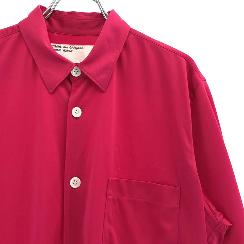 COMME des GARCONS HOMME / コムデギャルソンオム | 2001SS | ポリエステル レギュラーカラーシャツ |