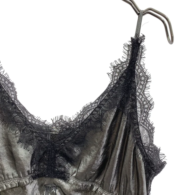PRANK PROJECT / プランクプロジェクト | Metallic Lace Camisole レース キャミソール トップス | F | レディース