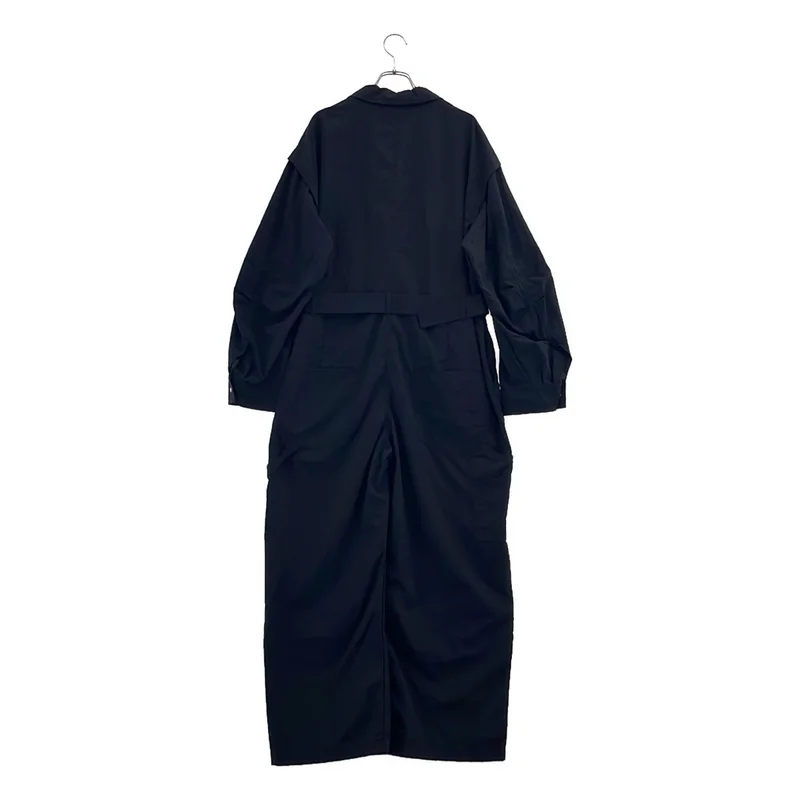 ETRE TOKYO / エトレトウキョウ | ベルテッド ナイロン ジャンプスーツ | M | レディース