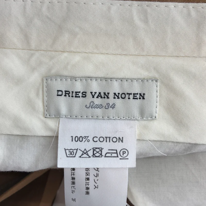 DRIES VAN NOTEN / ドリスヴァンノッテン | 2タックワイドパンツ | 34 | レディース