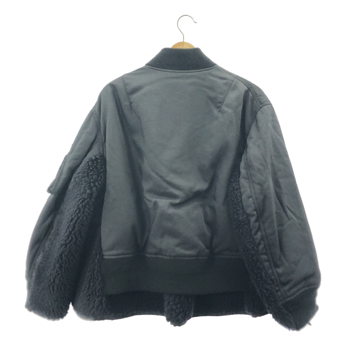 SacaiサカイMA-1切り換えクロップドスリーブブルゾン ジャケット パーカー sacai / サカイ | 2024AW | ×SPIEWAK スピワック / MA-1 Blouson