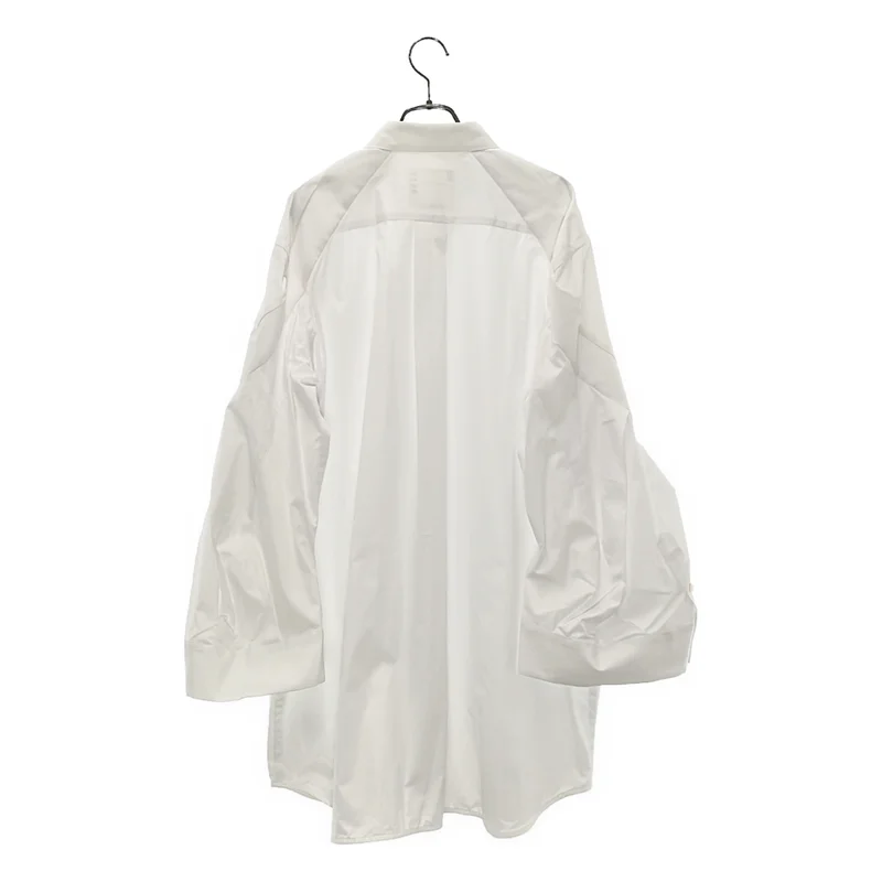 sacai / サカイ | 2023SS | Thomas Mason Cotton Poplin Dress 変形 シャツワンピース | 3 | レディース