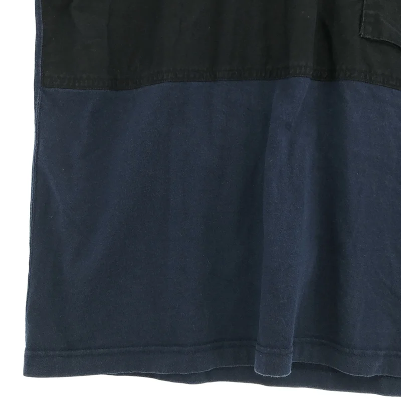 COMME des GARCONS HOMME / コムデギャルソンオム | 2019SS | コットン 切り替え クルーネックTシャツ | L | メンズ