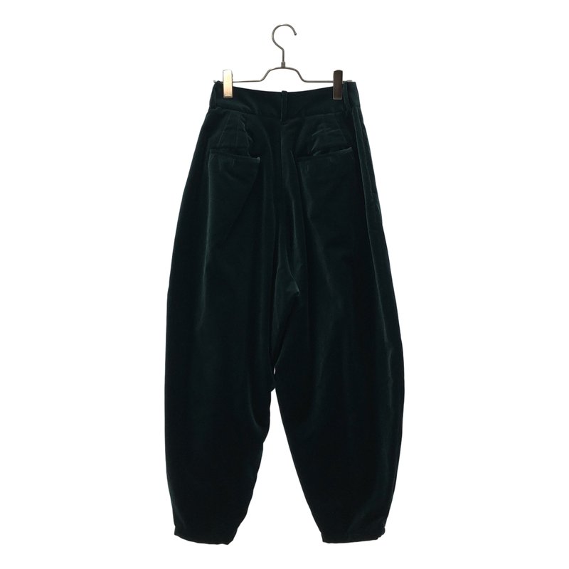 TENNE HANDCRAFTED MODERN / テンハンドクラフテッドモダン | ベルベット 3タック バルーンパンツ | 2 | レディース