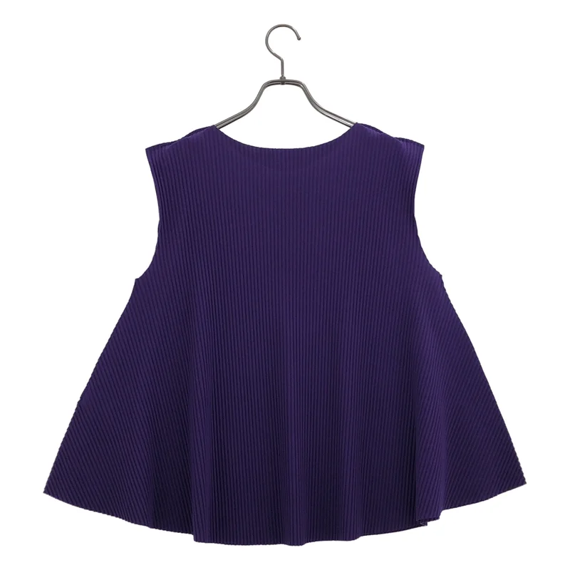 me ISSEY MIYAKE / ミーイッセイミヤケ | SWING PLEATS ノースリーブトップス MI54KR971 |