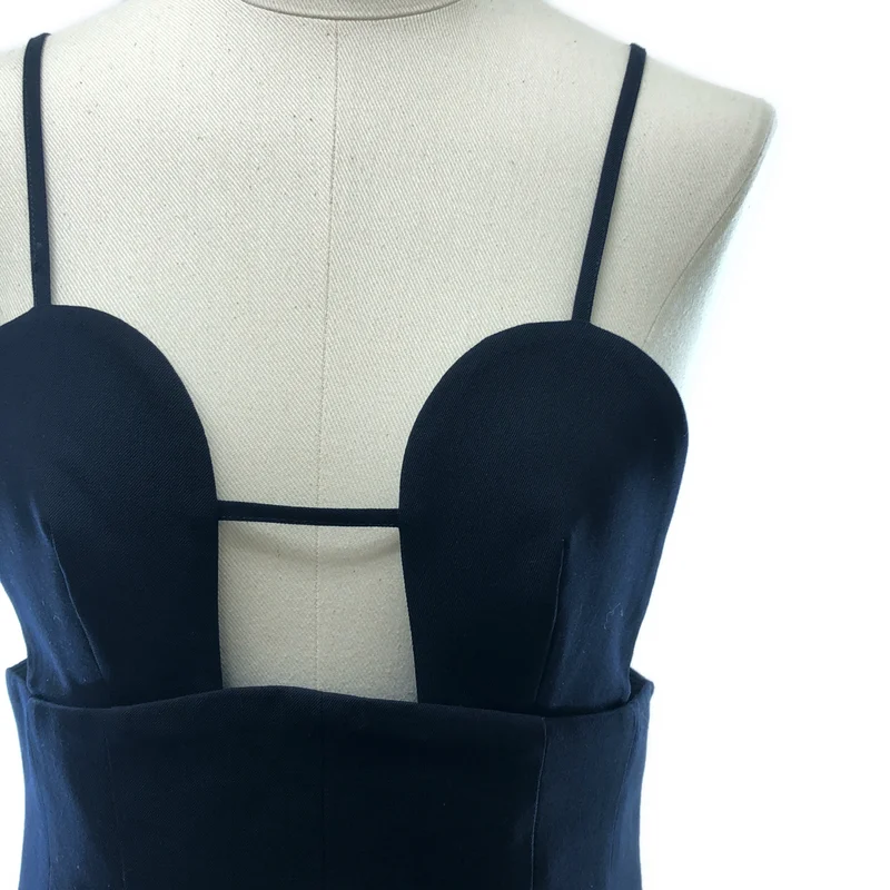FETICO / フェティコ | WIDE LEGGED BRA JUMPSUITS ワイドレッグ ブラジャンプスーツ | 36 | レディース