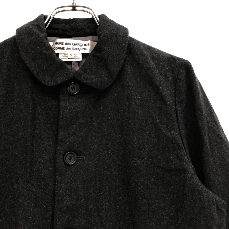 COMME des GARCONS COMME des GARCONS / コムコム | 2008AW | 脱色 ラウンドカラー ジャケット RB-J021 | S | レディース