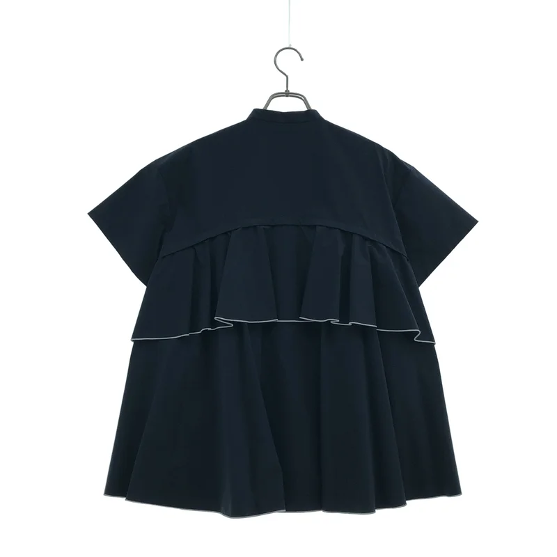 UNITED ARROWS / ユナイテッドアローズ | バックフレア ショートスリーブ ブラウス |