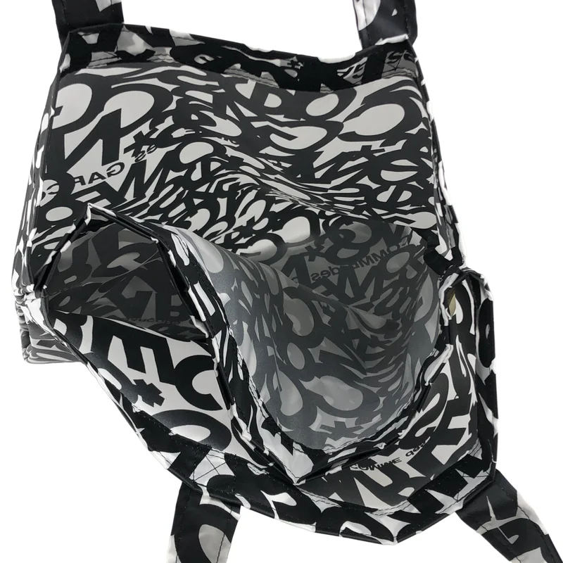COMME des GARCONS / コムデギャルソン | ナイロン ロゴ 総柄 双子