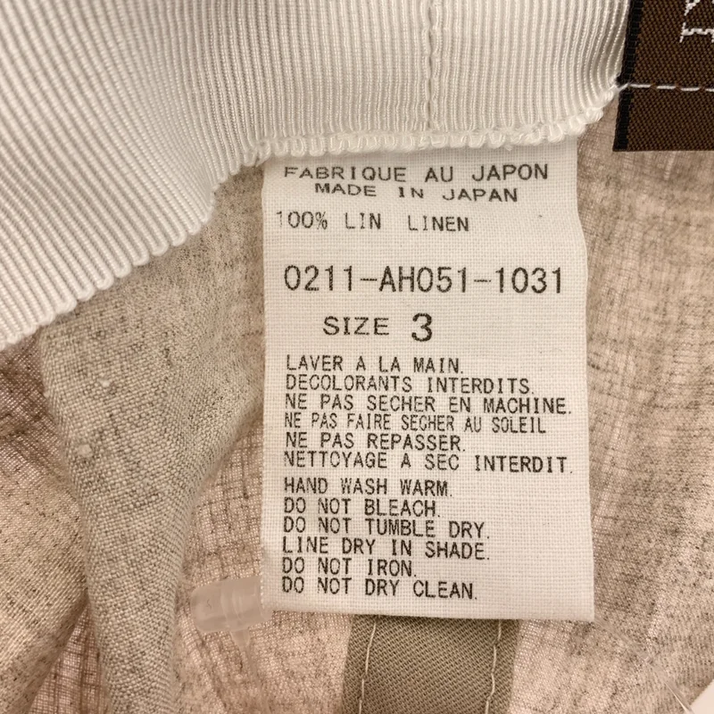 KIJIMA TAKAYUKI / キジマタカユキ | × ARTS&SCIENCE / リネン 6パネル キャップ | 3 | その他