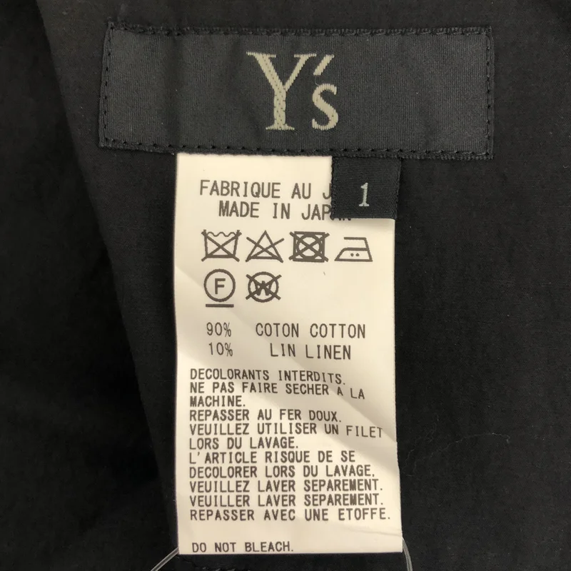 Y's / ワイズヨウジヤマモト | 2018SS | コットン シャツワンピース | 1 | レディース
